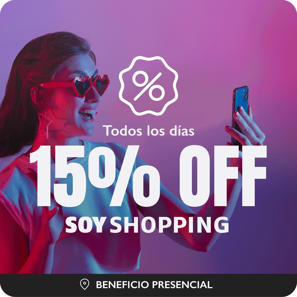 15%off todos los días