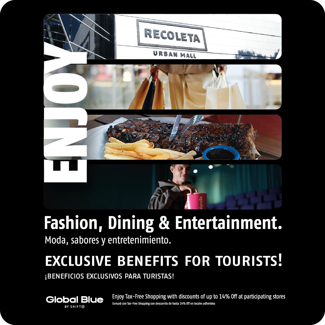 Descuentos exclusivos  para turistas